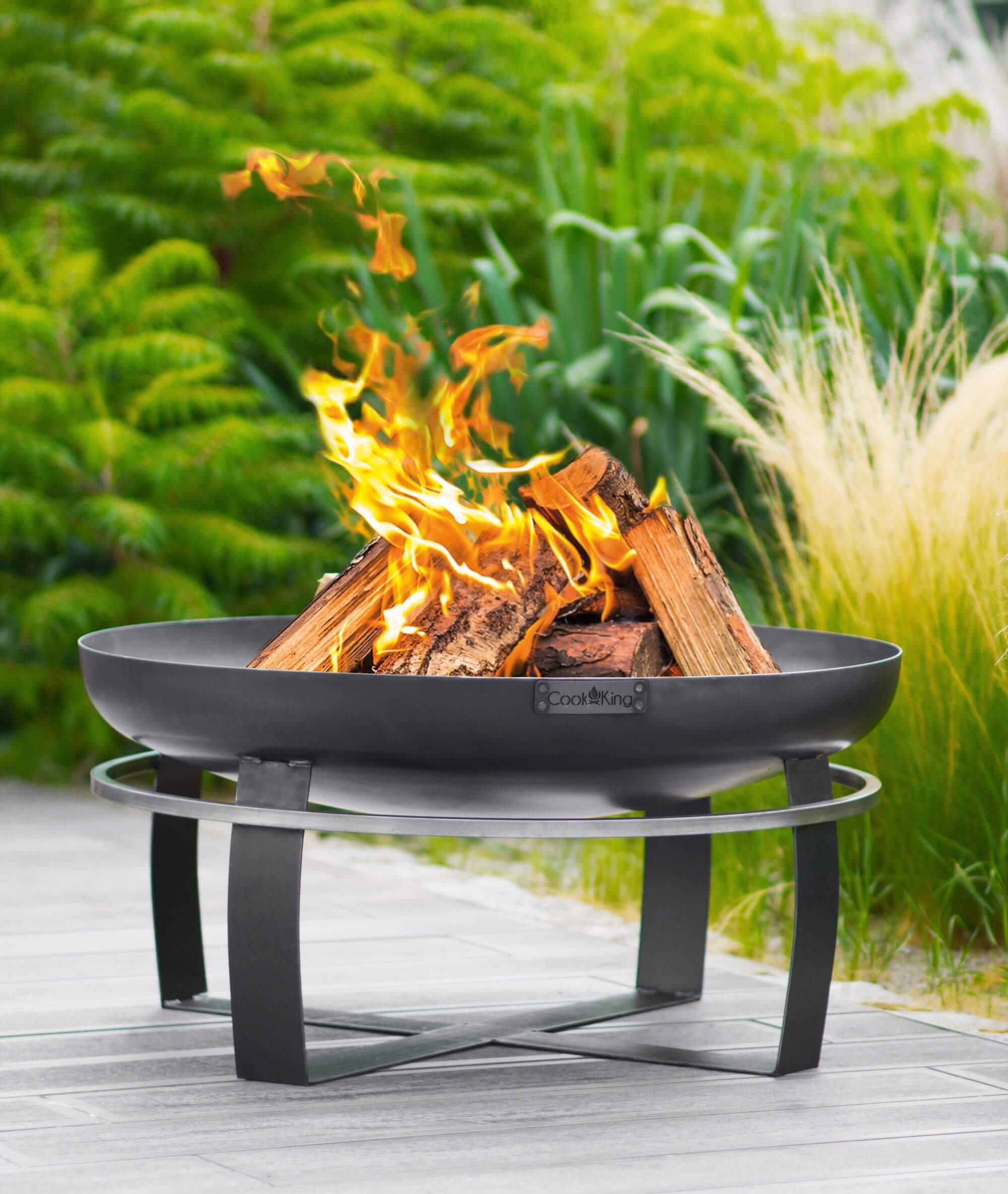 Brasero barbecue VIKING 80 cm en acier brut Image